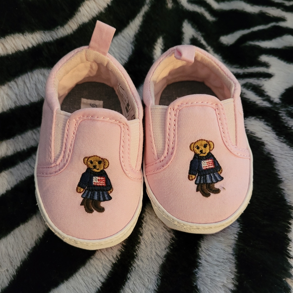 Polo crib shoes